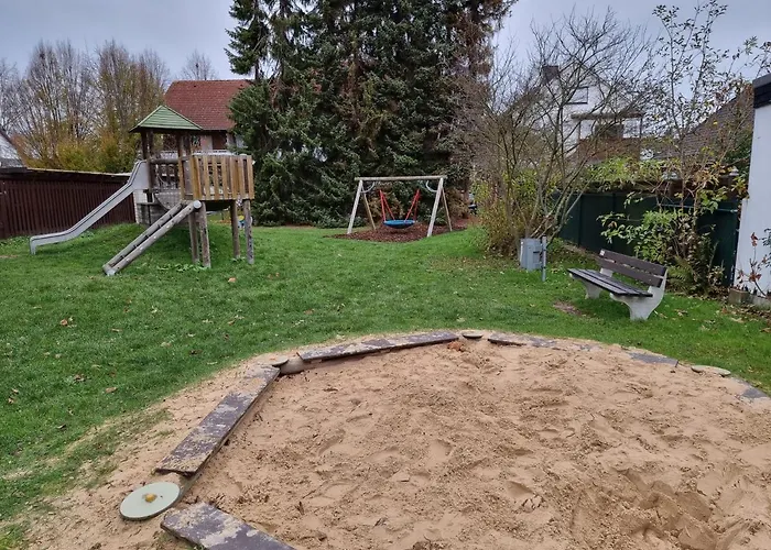 Gaestehaus-ferienwohnung-appartement Mit Terrasse - Naehe Kliniken/ Herzzentrum شقة *